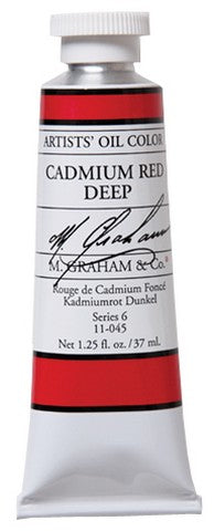 M GRAHAM OIL 37ML CADMIUM RED DEEP
