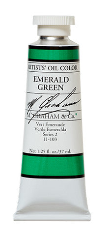 M GRAHAM OIL 37ML EMERALD GREEN