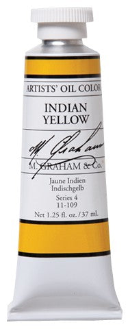 M GRAHAM OIL 37ML INDIAN YELLOW