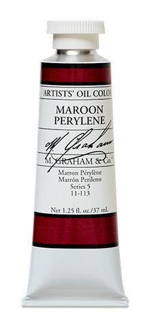 M GRAHAM OIL 37ML MAROON PERYLENE