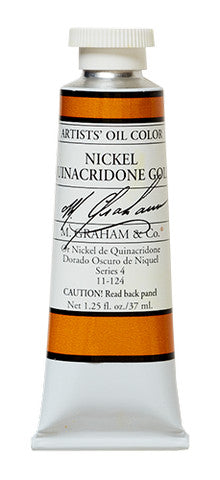 M GRAHAM OIL 37ML QUINACRADONE GOLD