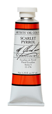 M GRAHAM OIL 37ML SCARLET PYRROL