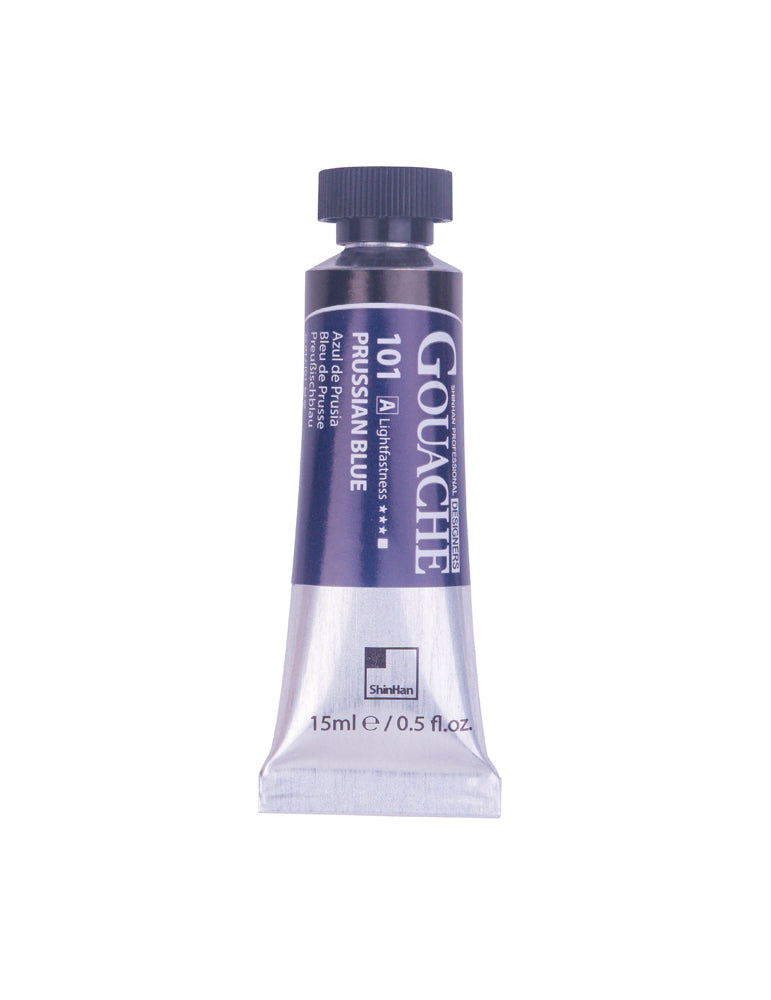 SHINHAN PROFESSIONAL GOUACHE 15ML PRUSSIAN BLUE