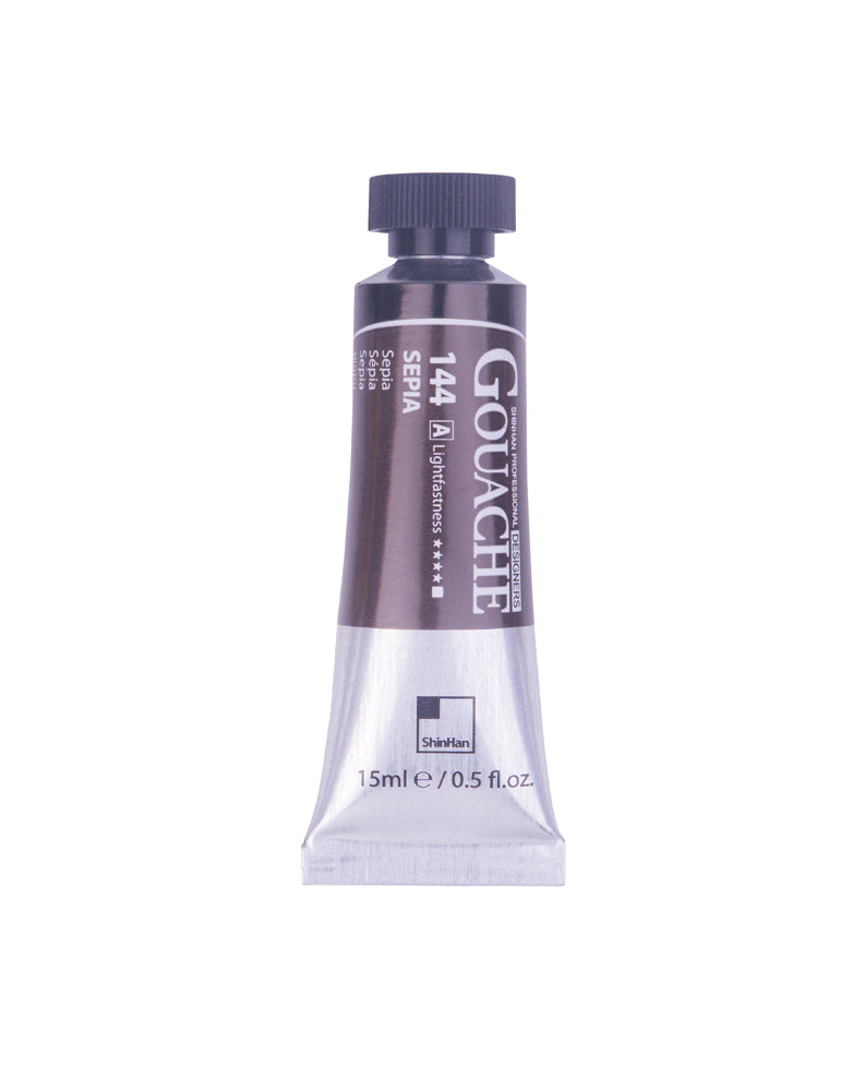 SHINHAN PROFESSIONAL GOUACHE 15ML SEPIA