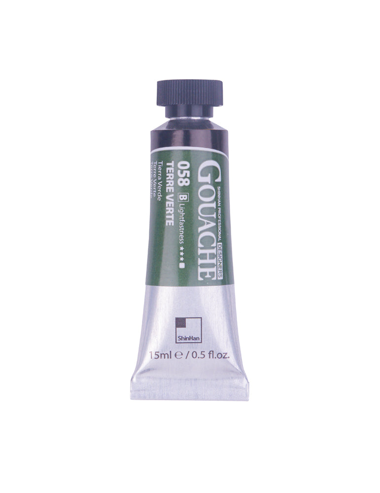 SHINHAN PROFESSIONAL GOUACHE 15ML TERRE VERTE