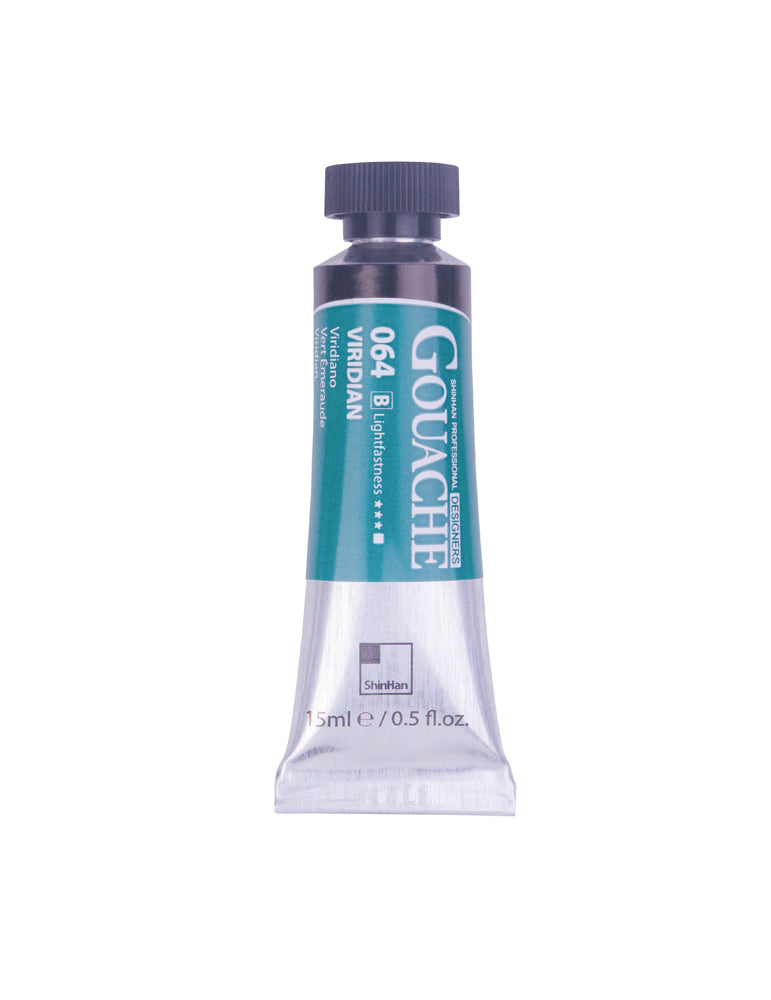 SHINHAN PROFESSIONAL GOUACHE 15ML VIRIDIAN