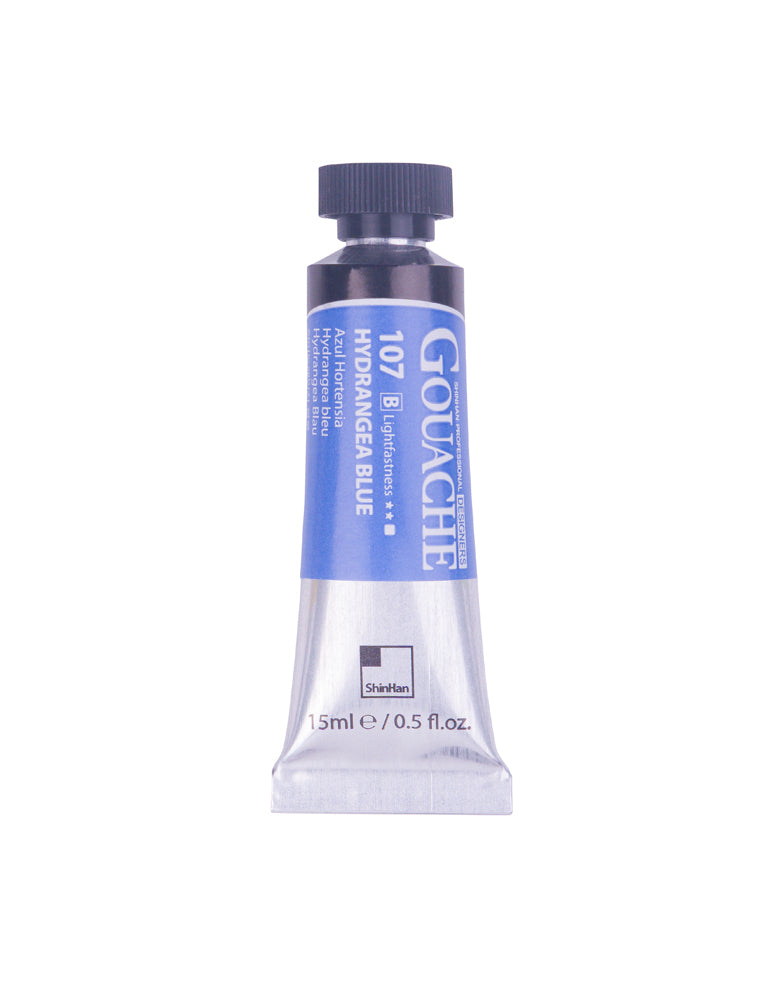 SHINHAN PROFESSIONAL GOUACHE 15ML HYDRANGEA BLUE