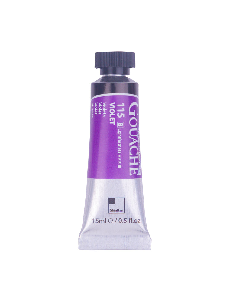 SHINHAN PROFESSIONAL GOUACHE 15ML VIOLET