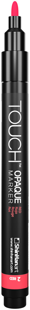 SHINHAN TOUCH OPAQUE MARKER - FINE RED