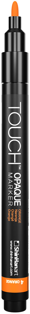 SHINHAN TOUCH OPAQUE MARKER - FINE ORANGE
