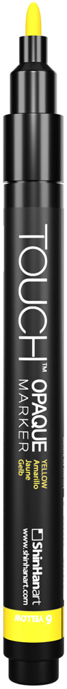 SHINHAN TOUCH OPAQUE MARKER - FINE YELLOW