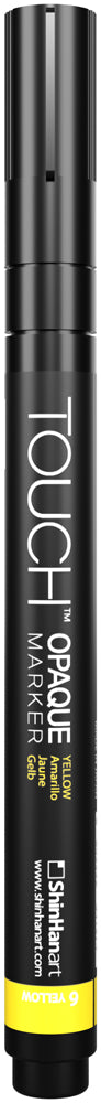 SHINHAN TOUCH OPAQUE MARKER - FINE YELLOW
