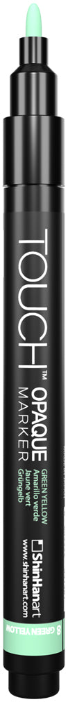 SHINHAN TOUCH OPAQUE MARKER - FINE GREEN YELLOW