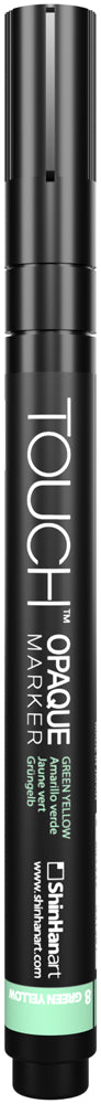 SHINHAN TOUCH OPAQUE MARKER - FINE GREEN YELLOW