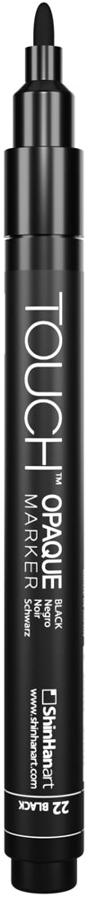 SHINHAN TOUCH OPAQUE MARKER - FINE BLACK