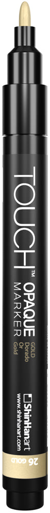 SHINHAN TOUCH OPAQUE MARKER - FINE GOLD