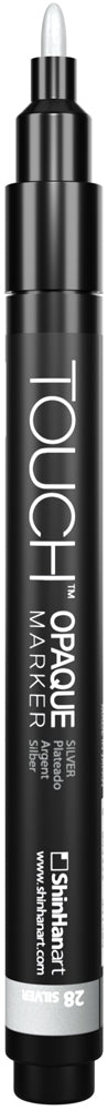 SHINHAN TOUCH OPAQUE MARKER - FINE SILVER