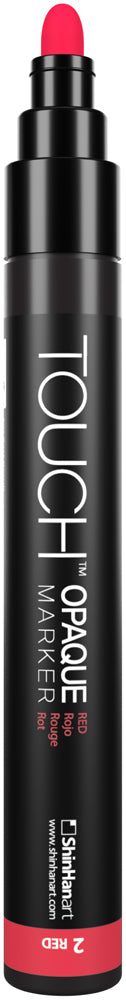 SHINHAN TOUCH OPAQUE MARKER - MEDIUM RED