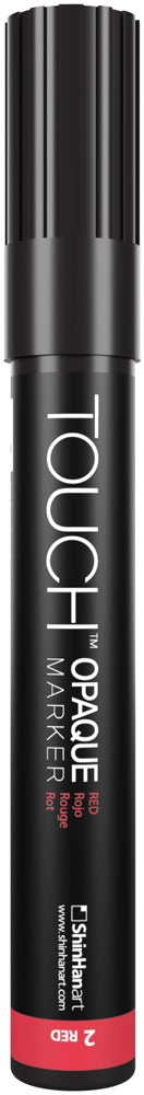 SHINHAN TOUCH OPAQUE MARKER - MEDIUM RED