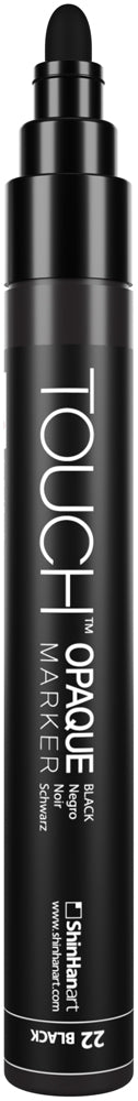 SHINHAN TOUCH OPAQUE MARKER - MEDIUM BLACK
