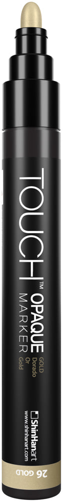 SHINHAN TOUCH OPAQUE MARKER - MEDIUM GOLD