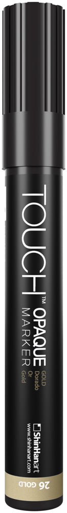 SHINHAN TOUCH OPAQUE MARKER - MEDIUM GOLD