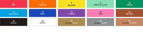 SHINHAN TOUCH OPAQUE MARKER 15 COLOUR SET - FINE