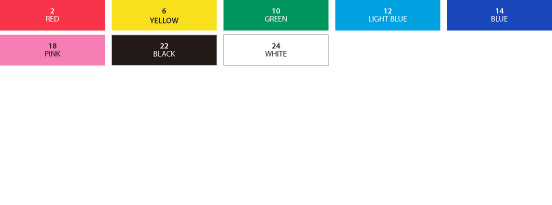 SHINHAN TOUCH OPAQUE MARKER 8 COLOUR SET - MEDIUM