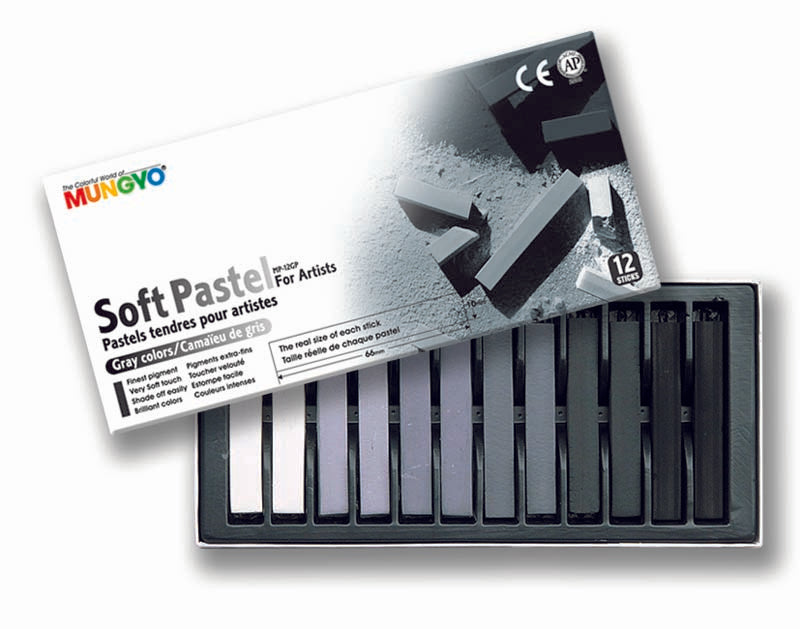 MUNGYO GREYTONE PASTELS
