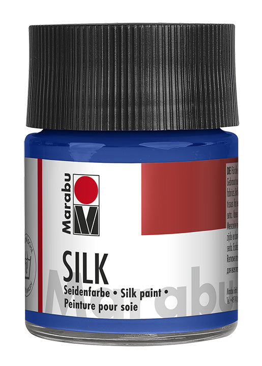 MARABU-SILK 50ml 052 MEDIUM BLUE