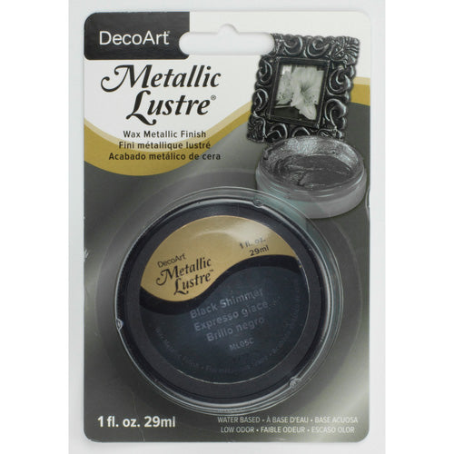 DECOART METALLIC LUSTRE 1oz BLK SHIMMER