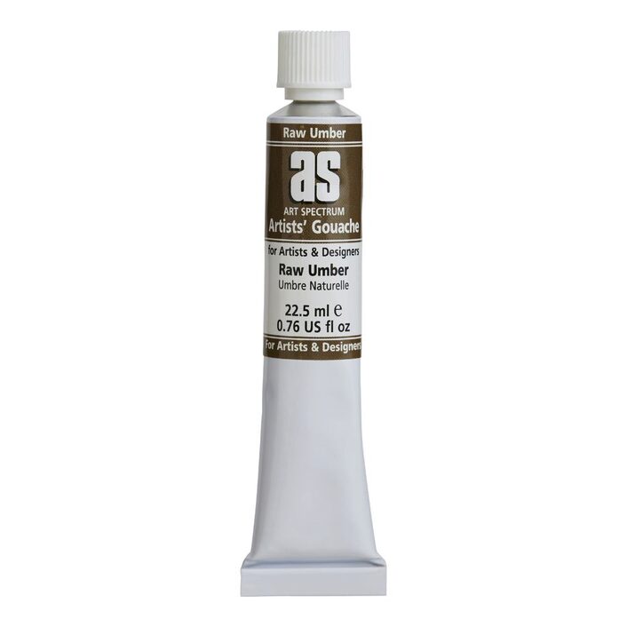 AS GOUACHE 22 5ML RAW UMBER