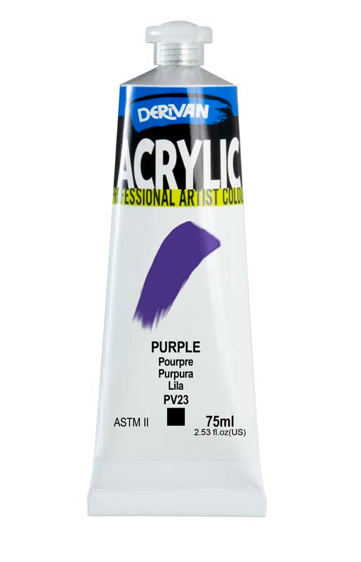 DERIVAN ACRYLIC 75ML PURPLE