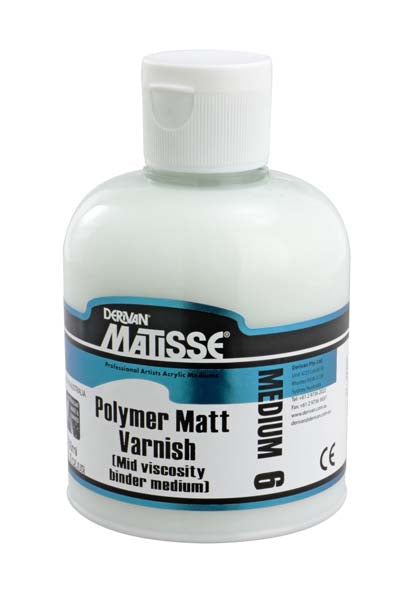 MATISSE MM6 250ML POLY MATT VARNISH