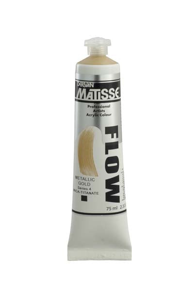 MATISSE FLOW 75ML METALLIC GOLD S4