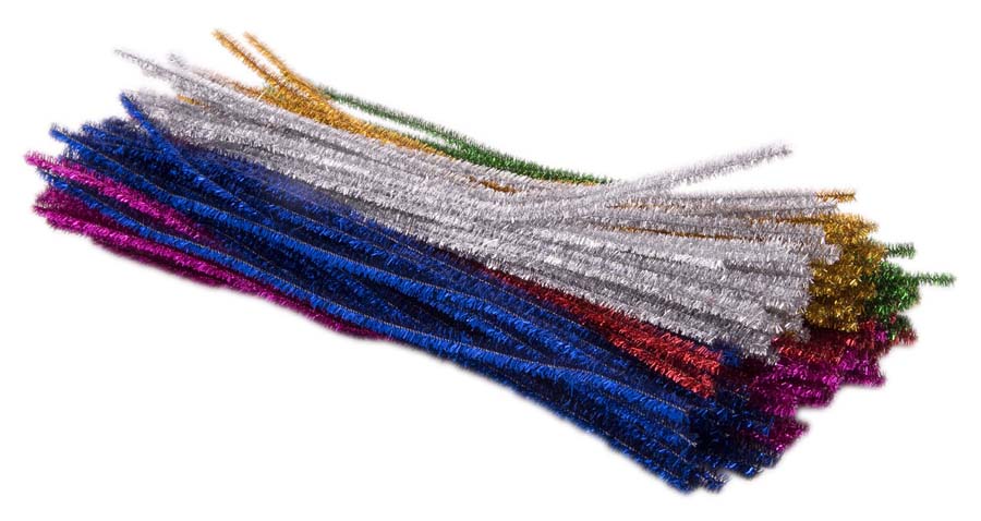 PIPE CLEANERS METALLIC 30cm 150pc