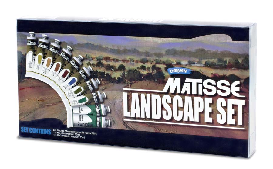 MATISSE SET LANDSCAPE COLOURS 10X75ML