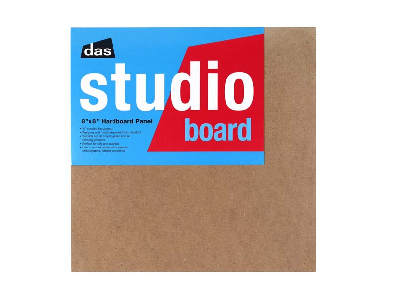 das STUDIO 3/4 HARDBOARD 8x8