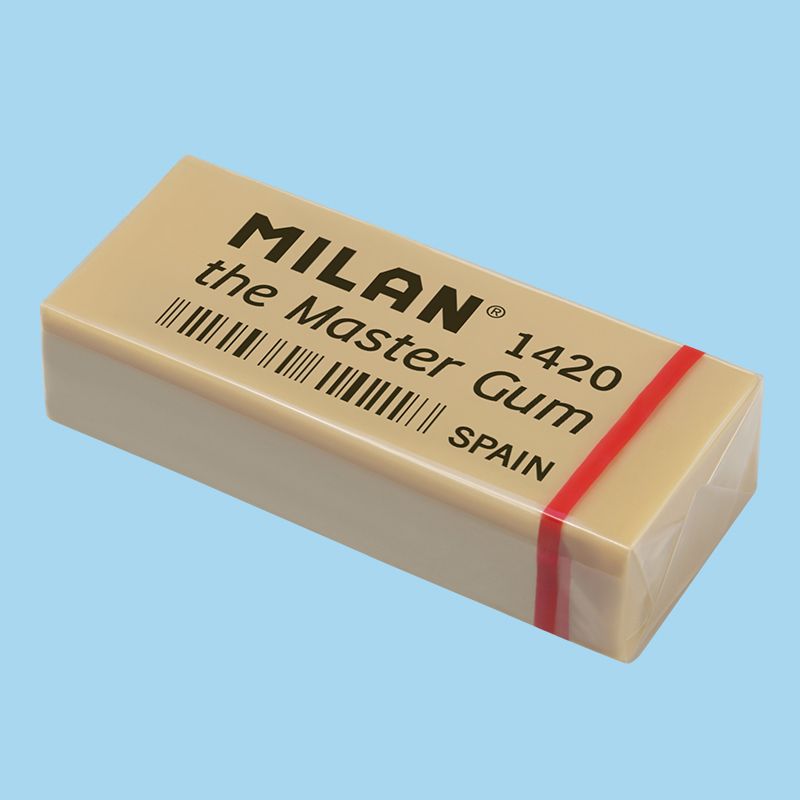 Milan Eraser 1420 Master Gum Blister (2)