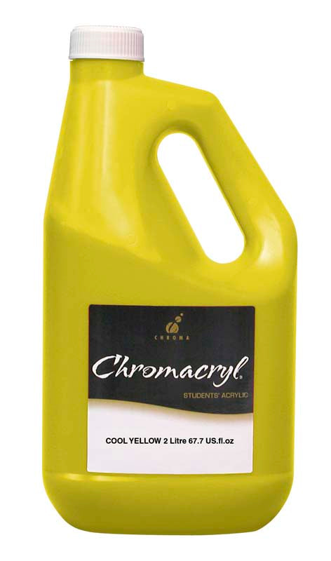 CHROMACRYL 2Lit COOL YELLOW (PROCESS YEL