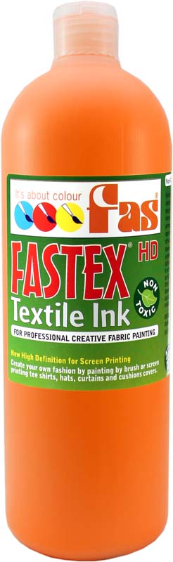 FAS TEXTILE INK 1 LTR FLUO ORANGE