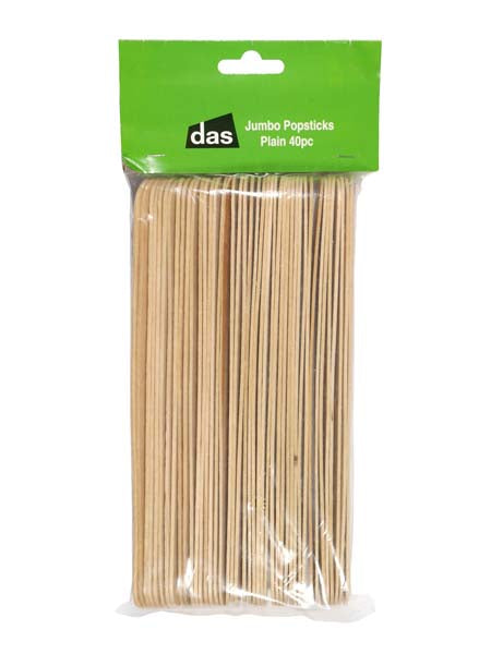 JUMBO POPSTICKS PLAIN 40pc