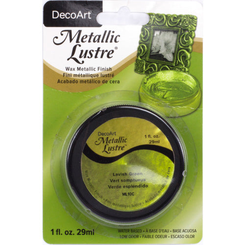 DECOART METALLIC LUSTRE 1oz LAVISH GREEN