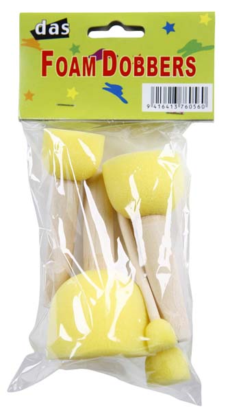 DAS FOAM DOBBERS SET OF 5