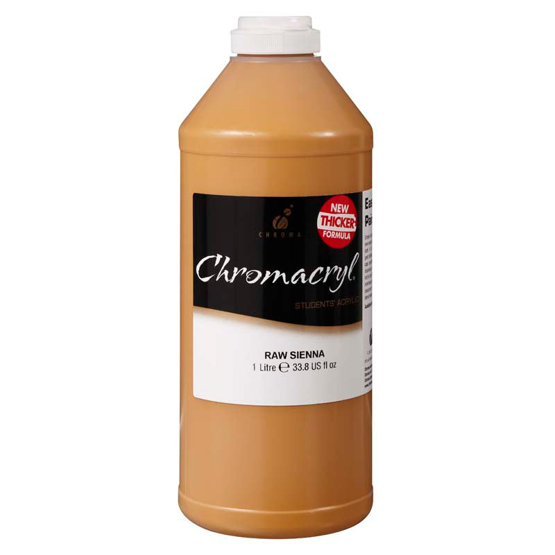CHROMACRYL 1Lit RAW SIENNA