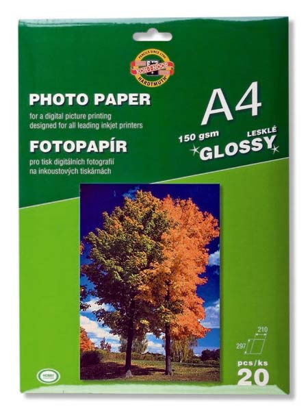 KOH-I-NOOR PHOTOPAPER GLOSS 150/20