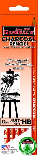 557 CHARCOAL PENCIL HB