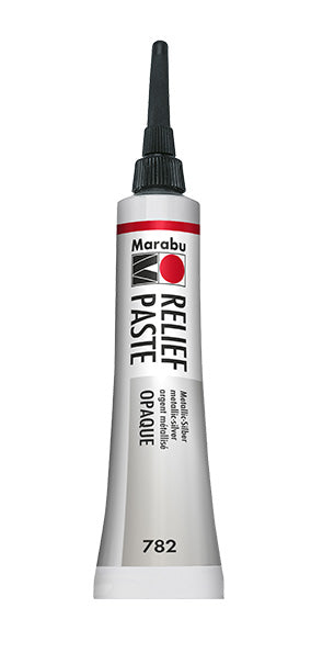 MARABU RELIEF PASTE 20ml 782 MET SILVER