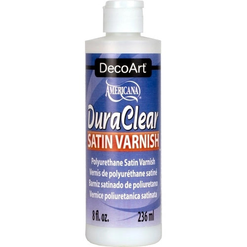DECOART 8oz DURA CLEAR SATIN VARNISH