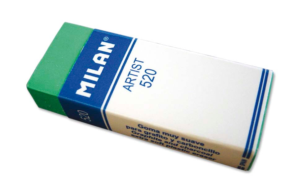 Milan Eraser 520 Plastic (Artist)